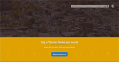 Desktop Screenshot of cityofkeyser.com